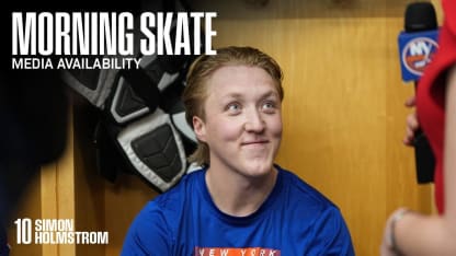 NYI at CBJ 2/28: Simon Holmstrom