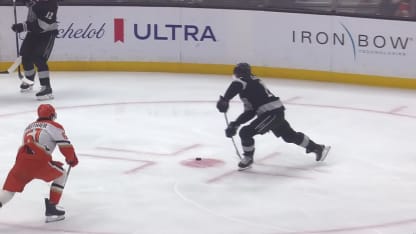 ANA@LAK: Moore scores goal against Lukas Dostal