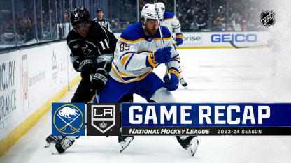 Buffalo Sabres Los Angeles Kings game recap January 24