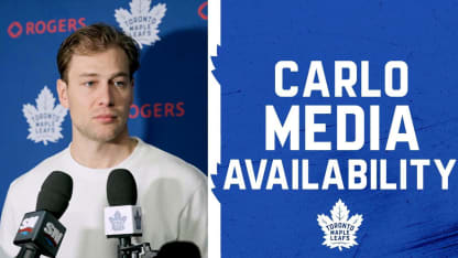 Brandon Carlo | Pre Game at Florida Panthers