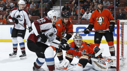 Gabriel Landeskog Goal Anaheim Ducks 170119