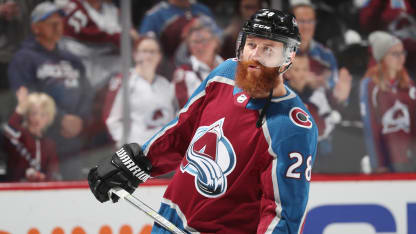Ian Cole warmup pregame up close head shot San Jose Sharks Game 6 Playoffs 2019 May 6