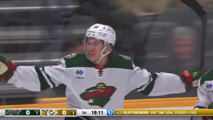 Boldy's opening breakaway goal