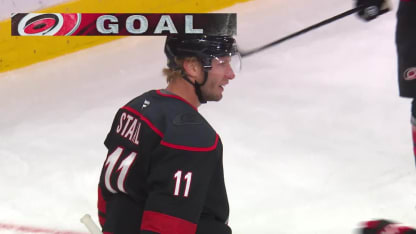 Staal nets the feed for opening goal