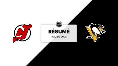 NJD vs PIT | Résumé 15/03/2025