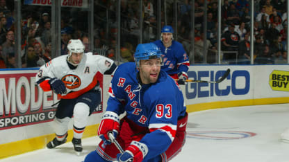 Player Petr Nedved of the New York Rangers. (Photo by Bruce Bennett Studios via Getty Images Studios/Getty Images)