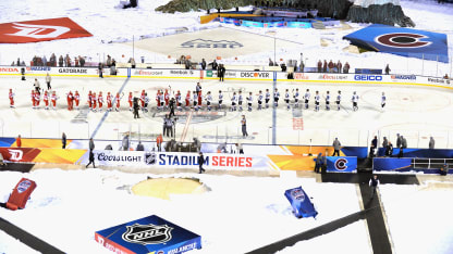 Colorado Avalanche 2016 Coors Light Stadium Series Outdoor Game Coors Field Detroit Red Wings