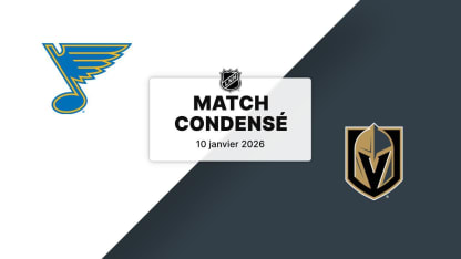 Match condensé : STL @ VGK 10/01/2026