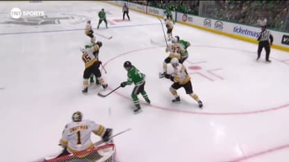 BOS@DAL: Lindell scores goal against Jeremy Swayman