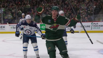 Yurov with a Goal vs. Jets