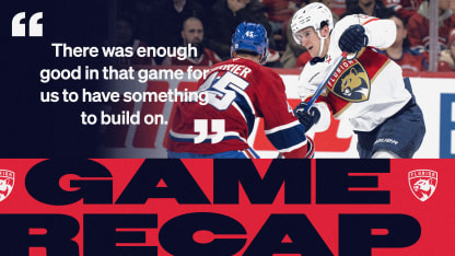 RECAP: Canadiens 6, Panthers 2