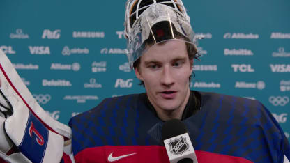 Dostal's post-game interview vs. Team Denmark
