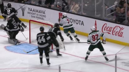 MIN@LAK: Faber scores goal against Darcy Kuemper