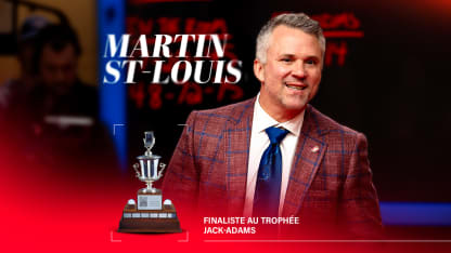 Martin St-Louis nommé finaliste au trophée Jack-Adams