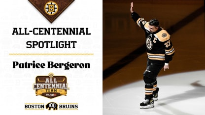 All-Centennial Spotlight: Patrice Bergeron