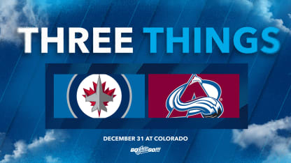 Three things - Avs end Jets four game win streak