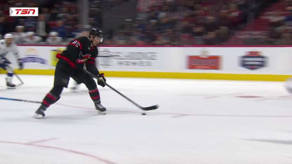 Senators score 2 goals in 13 seconds 