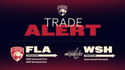 Florida Panthers Acquire Two Draft Picks from the Washington Capitals