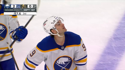 BUF@VGK: Norris scores empty-net goal