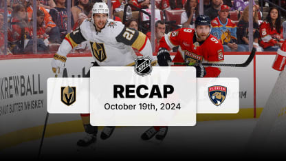 Kooste: FLA-VGK 4-3 – ja.