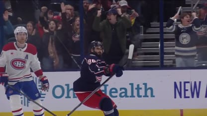 Kirill Marchenko with a Goal vs. Montréal Canadiens