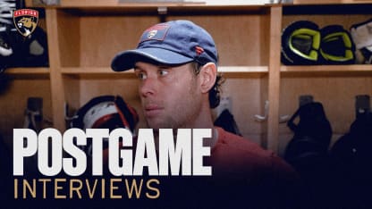 FLA at TOR: Verhaeghe (Postgame)