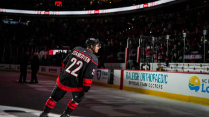 Logan Stankoven's checklist for success as the Canes' No. 2 center