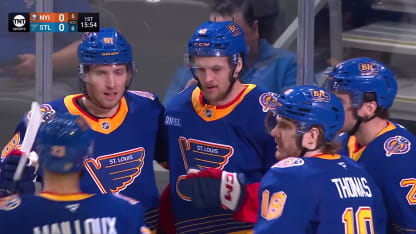 Broberg begins scoring