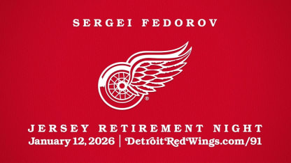 Sergei Fedorov Jersey Announcement 