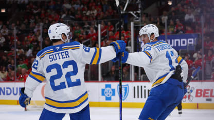St. Louis Blues Chicago Blackhawks game recap April 11, 2026