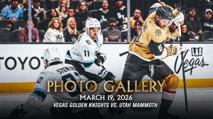 PHOTO GALLERY | Vegas Golden Knights vs. Utah Mammoth | March 19, 2026