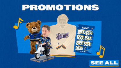 St. Louis Blues  Giveaways and theme nights for next season