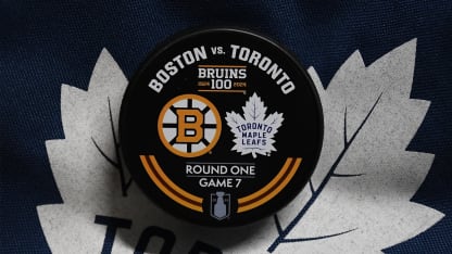 Maple Leafs vs. Bruins. Game 7. Tonight at 8PM ET