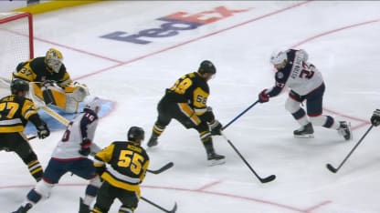 CBJ@PIT: Aston-Reese marque un but contre Arturs Silovs