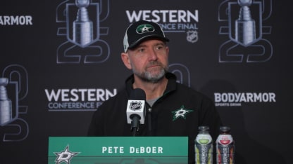 DAL@EDM Pregame: Pete DeBoer