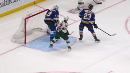 MIN@STL: Yurov scores PPG against Joel Hofer