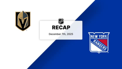 VGK at NYR | Recap