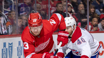Lucas Raymond Red Wings ser fram emot viktigt möte med Montreal Canadiens