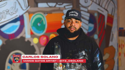 Carlos Solano: Vamos Gatos Mural