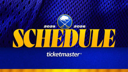 buffalo sabres 2025-26 regular season schedule release