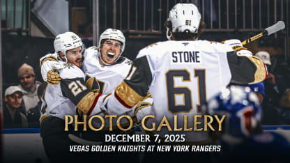 PHOTO GALLERY | Vegas Golden Knights at New York Rangers | Dec. 7, 2025