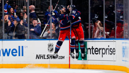 Mika Zibanejad stod för ett mål och två assist när New York Rangers övertidsvann 