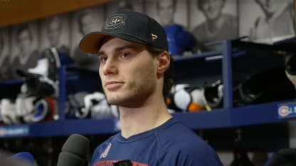 Avant-match c. LAK : Slafkovsky