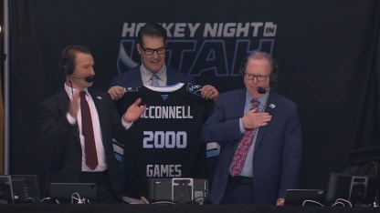 Mammoth honor McConnell for 2,000th broadcast