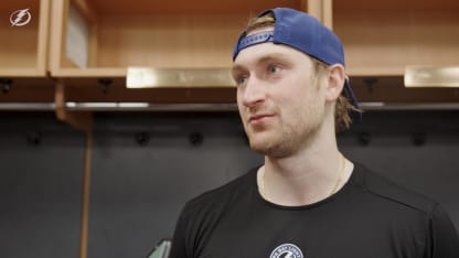 J.J. Moser | Postgame at Florida Panthers