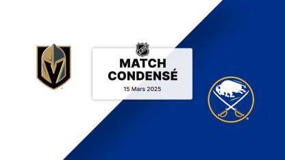 Match condensé : VGK @ BUF  15/03/2025