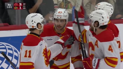 CGY@CHI: Coronato scores empty-net goal