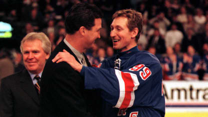 Mario Lemieux Wayne Gretzky New York Rangers