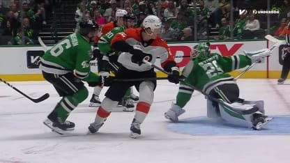 Dvorak flips in a backhand