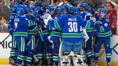 Vancouver Canucks celebration